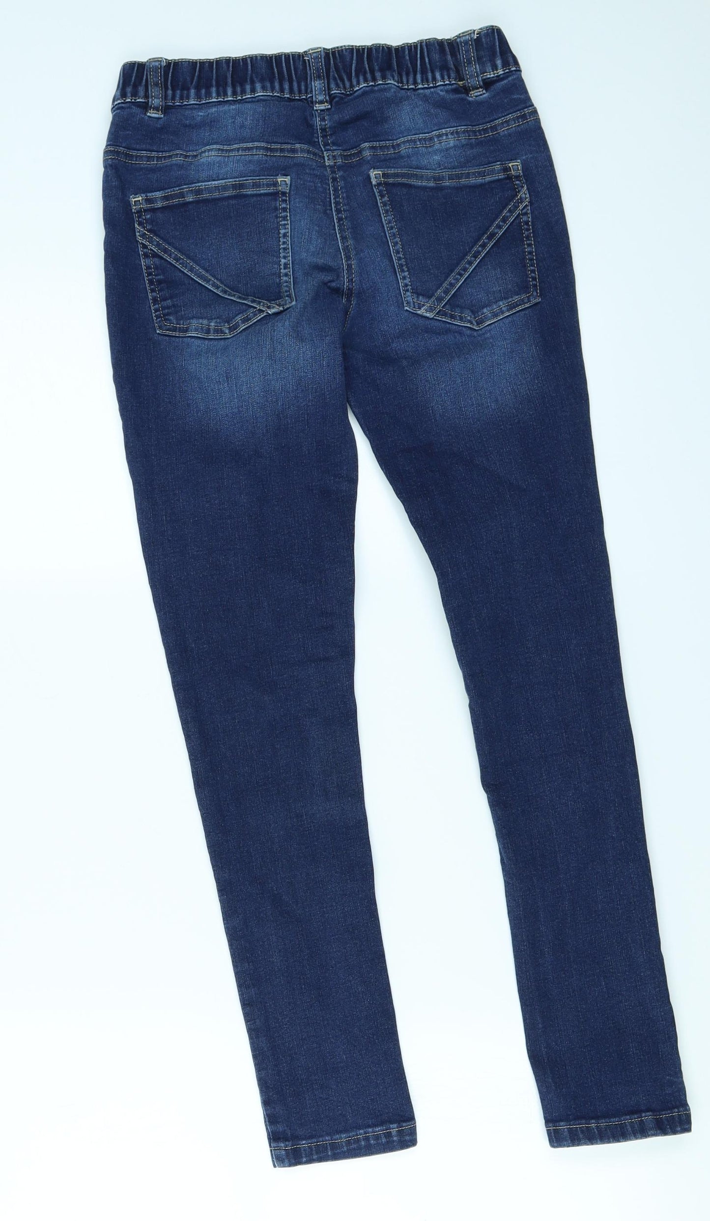 NEXT Girls Blue  Denim Skinny Jeans Size 12 Years