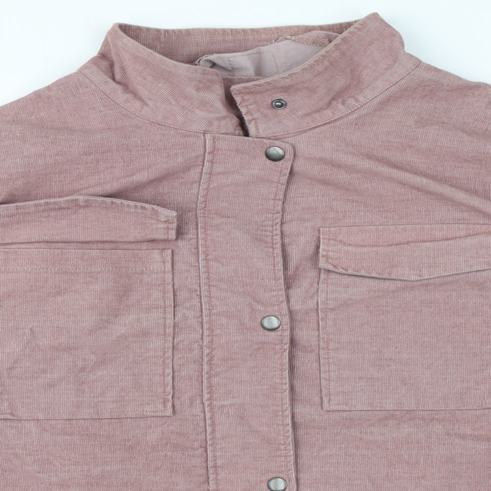 NEXT Womens Pink   Basic Button-Up Size 20