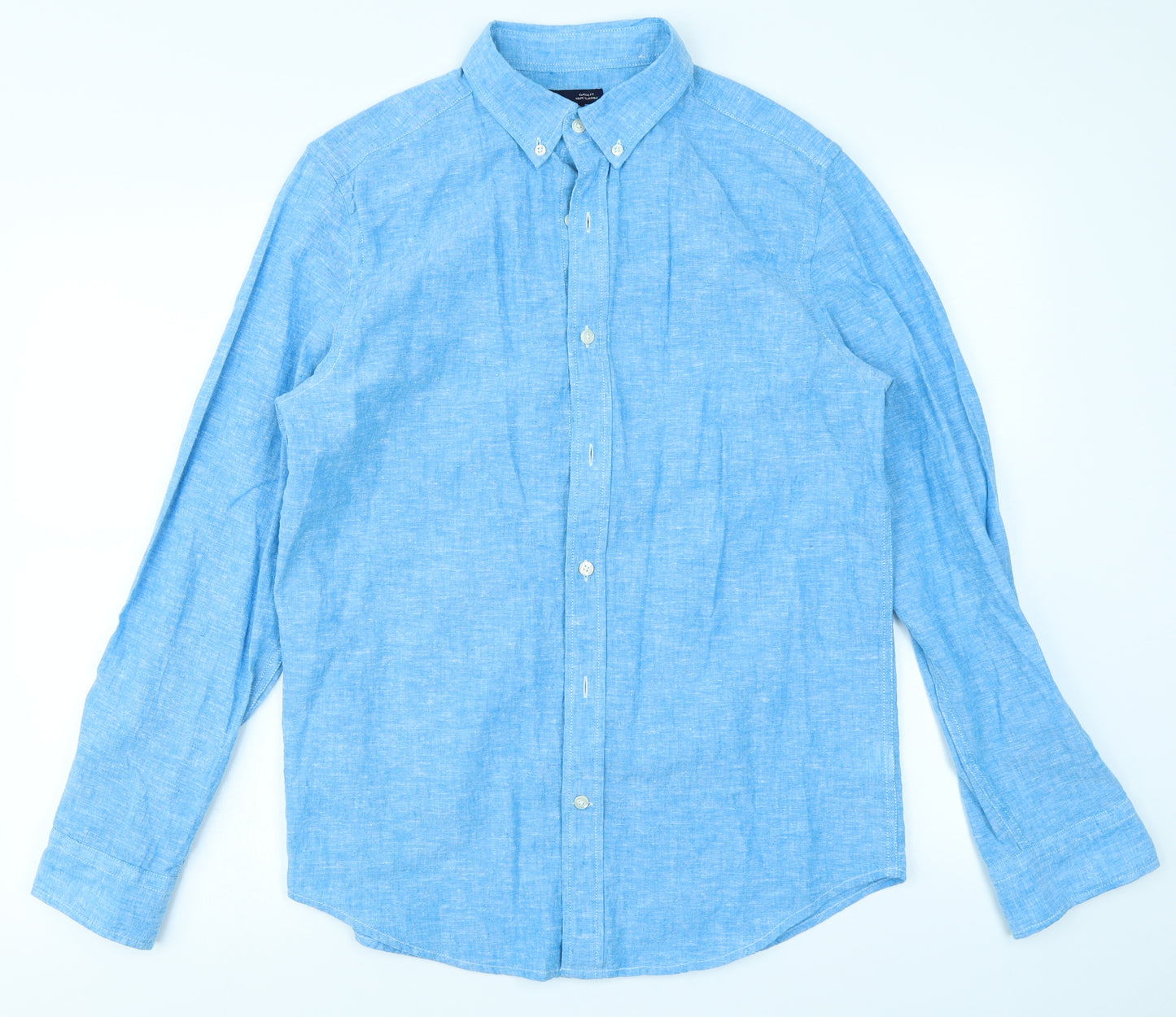 Gap Mens Blue    Button-Up Size M