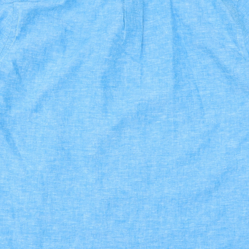 Gap Mens Blue    Button-Up Size M