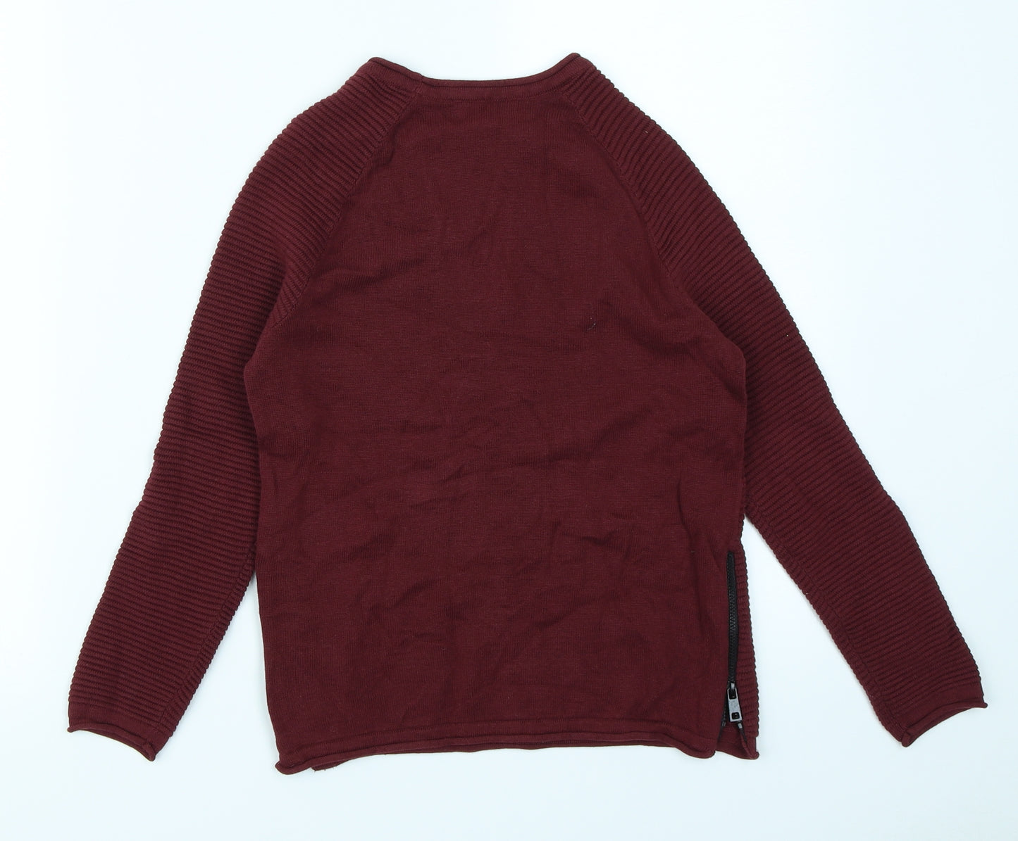Primark Boys Red   Pullover Sweatshirt Size 7-8 Years