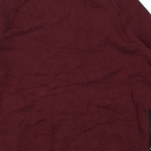 Primark Boys Red   Pullover Sweatshirt Size 7-8 Years