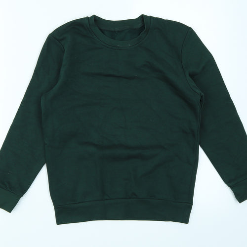 George Boys Green   Pullover Sweatshirt Size 8-9 Years