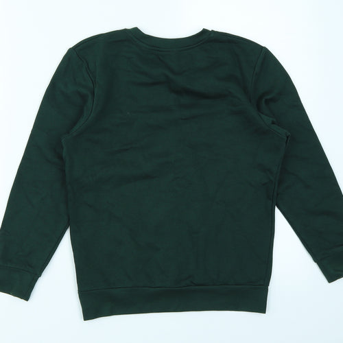 George Boys Green   Pullover Sweatshirt Size 8-9 Years