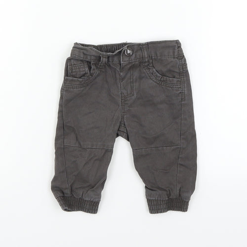 Baby Baby Grey   Cargo Trousers Size 3-6 Months