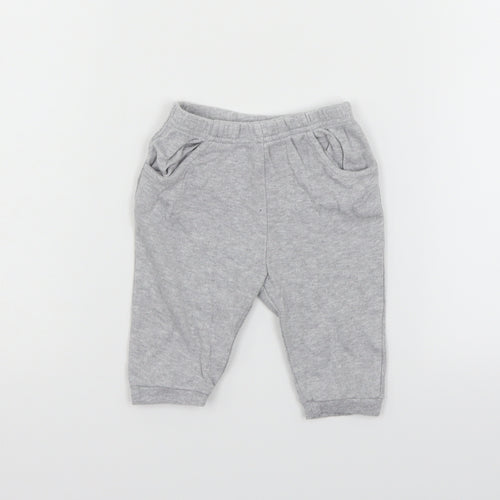 Earlydays Boys Grey   Track Pants Trousers Size 0-3 Months
