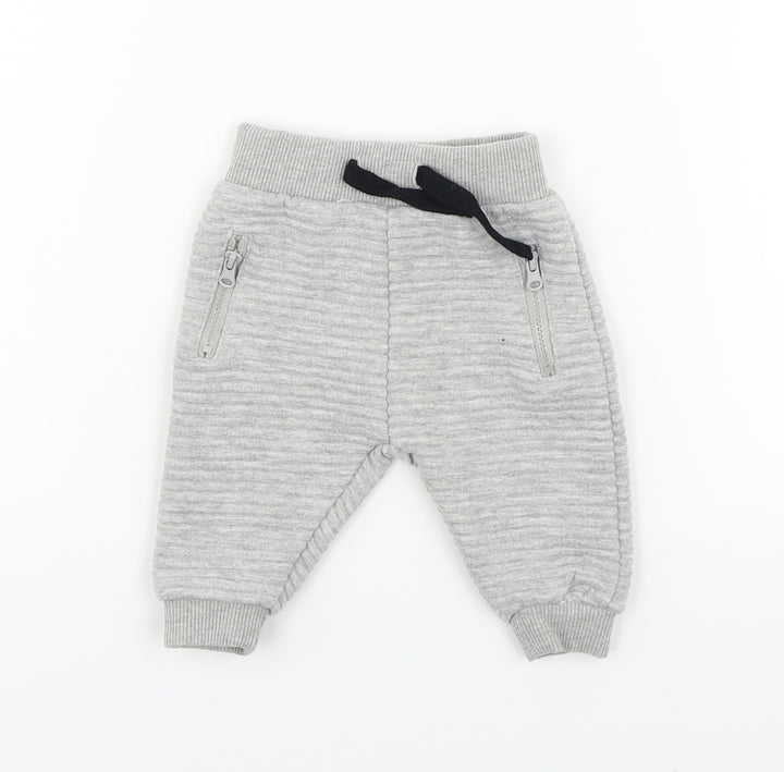 Earlydays Boys Grey Track Pants Leggings Size 0-3 Months