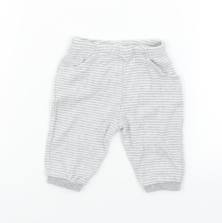 Earlydays Girls Grey   Jogger Trousers Size 0-3 Months
