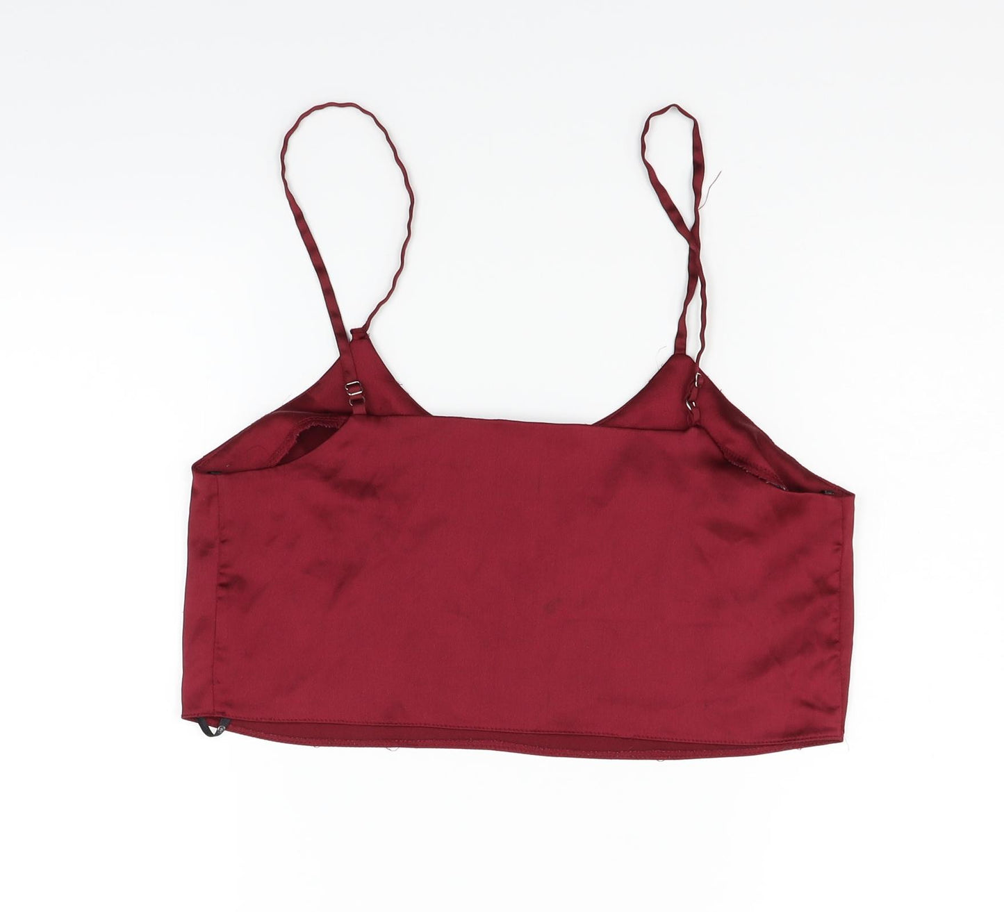 Missguided Womens Red   Basic Blouse Size 8