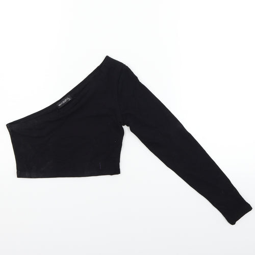 wassyl Womens Black   Pullover Sweatshirt Size XS