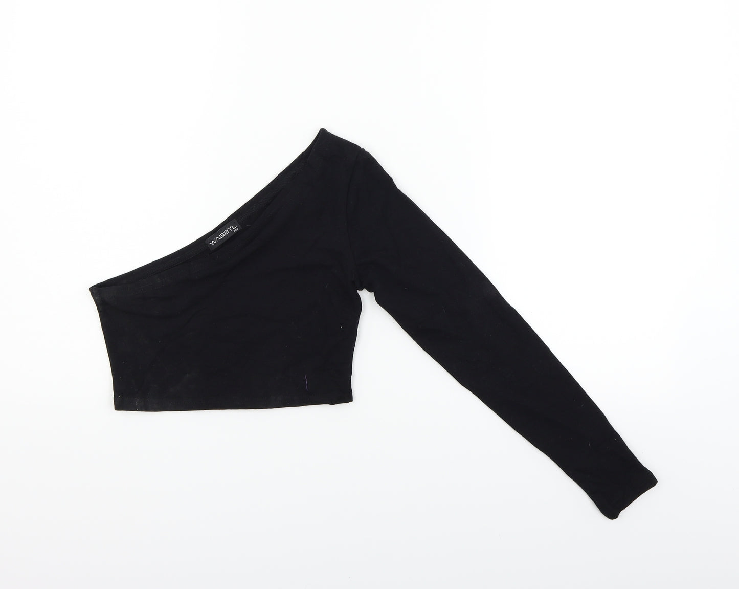 wassyl Womens Black   Pullover Sweatshirt Size XS