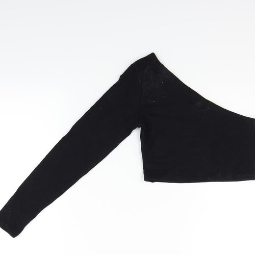 wassyl Womens Black   Pullover Sweatshirt Size XS