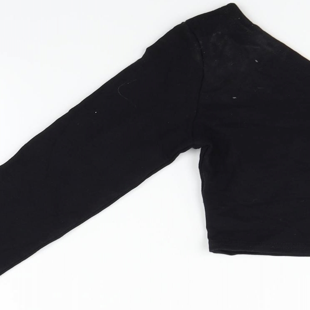 wassyl Womens Black   Pullover Sweatshirt Size XS