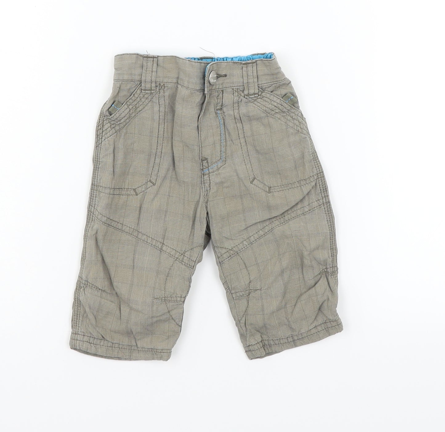 Mothercare Boys Beige   Jogger Trousers Size 0-3 Months
