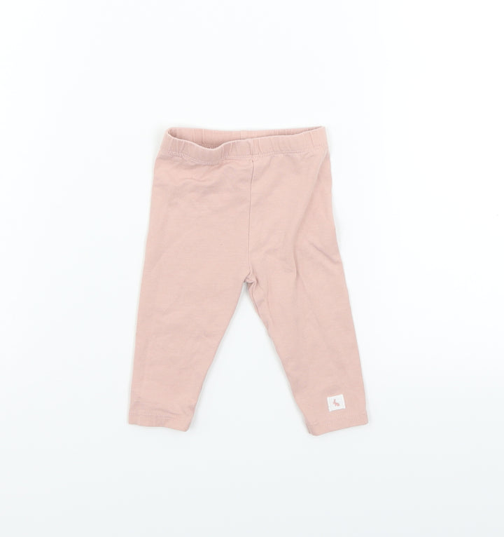 TU Girls Pink   Sweatpants Leggings Size 3-6 Months