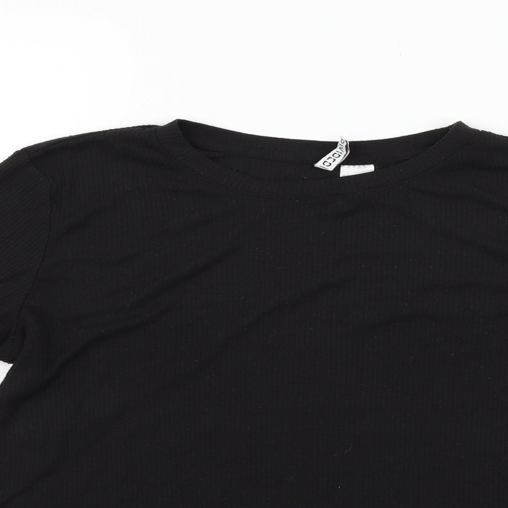 Divided Womens Black   Pullover Jumper Size M