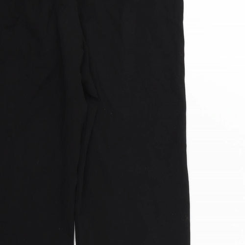 Preworn Womens Black   Trousers  Size 6 L22 in