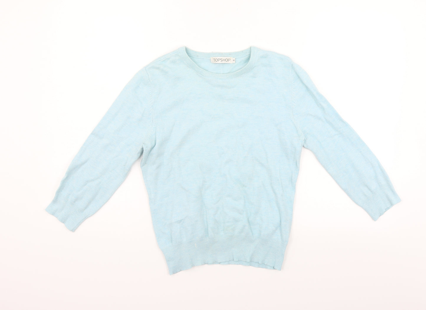 Topshop Womens Blue   Pullover Jumper Size 12
