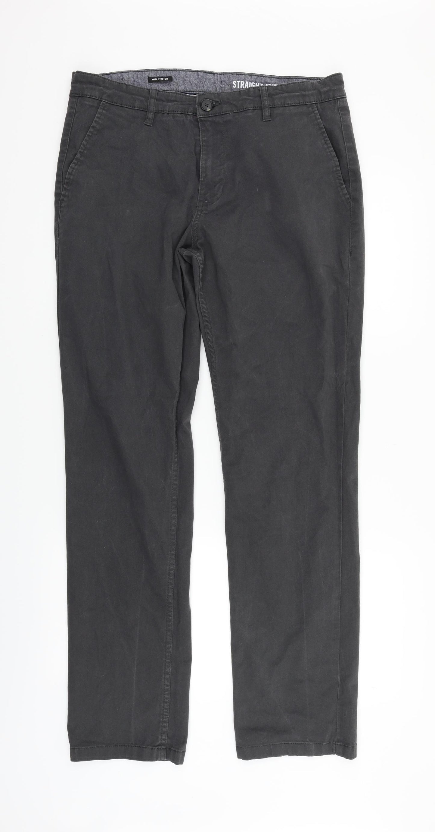 F&F Mens Grey   Trousers  Size L L32 in