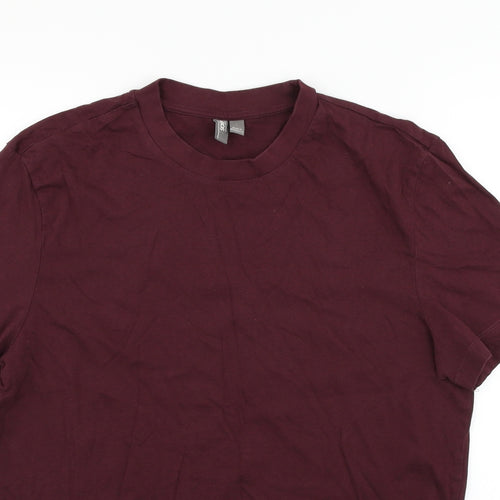 ASOS Womens Purple   Basic T-Shirt Size L