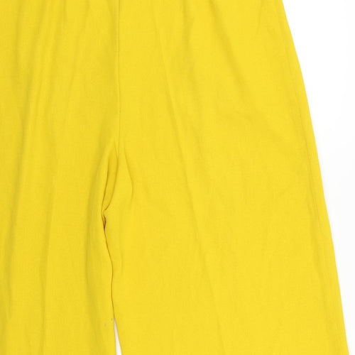 Primark Womens Yellow   Trousers  Size 14 L25 in