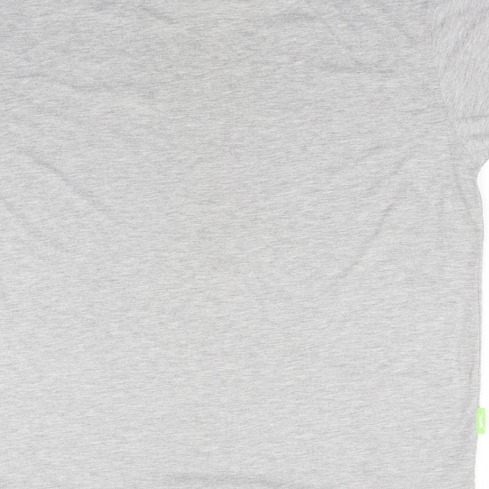 Slazenger Mens Grey    T-Shirt Size L