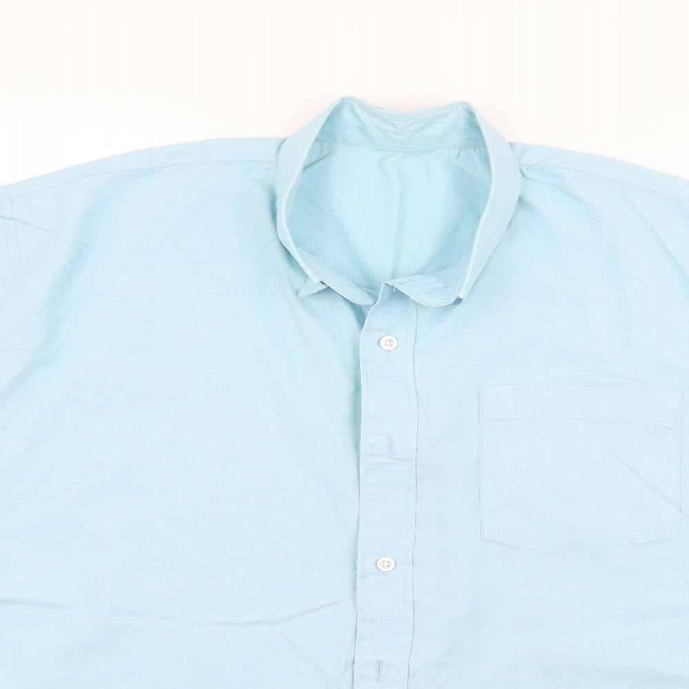 Jack & Dannys Mens Blue    Button-Up Size XL