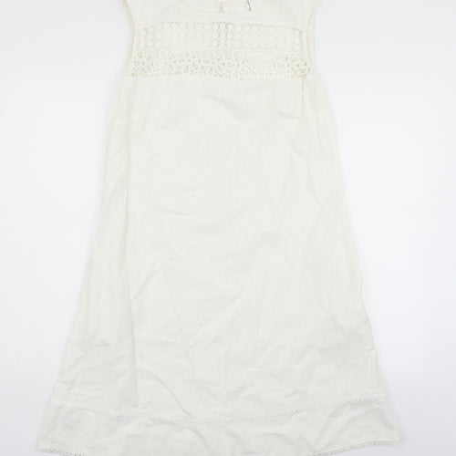 neat with love Womens White   Fit & Flare  Size 12