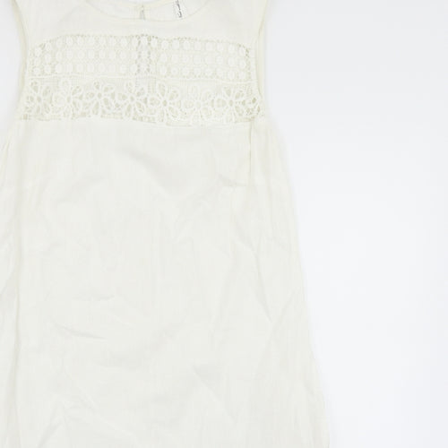 neat with love Womens White   Fit & Flare  Size 12