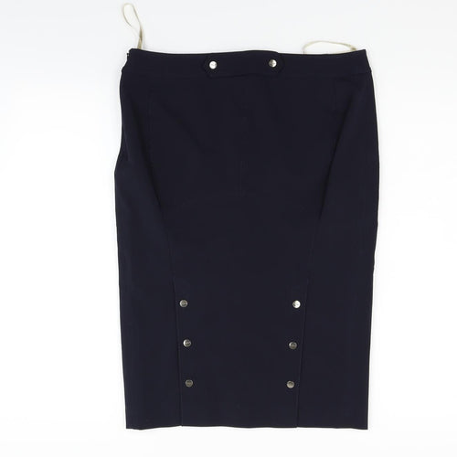 Karen Millen Womens Blue   Flare Skirt Size 10
