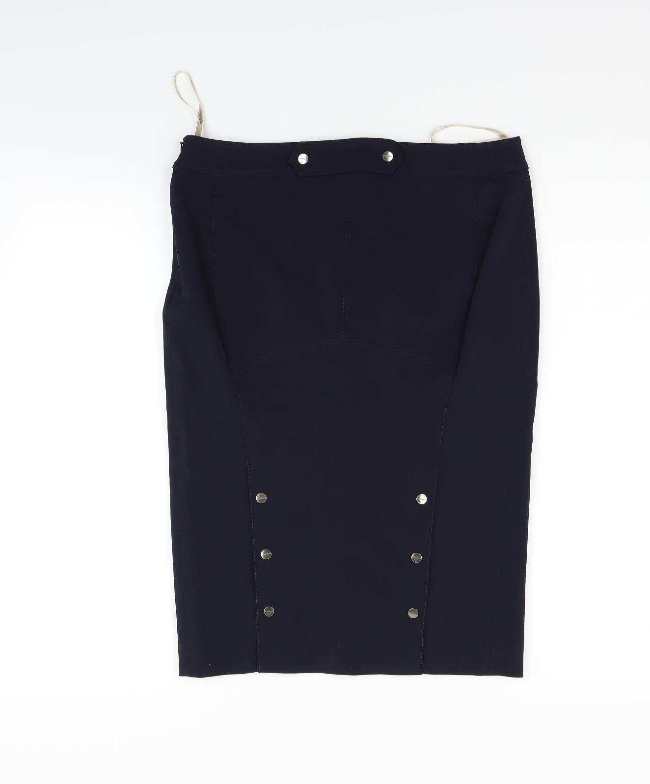 Karen Millen Womens Blue   Flare Skirt Size 10