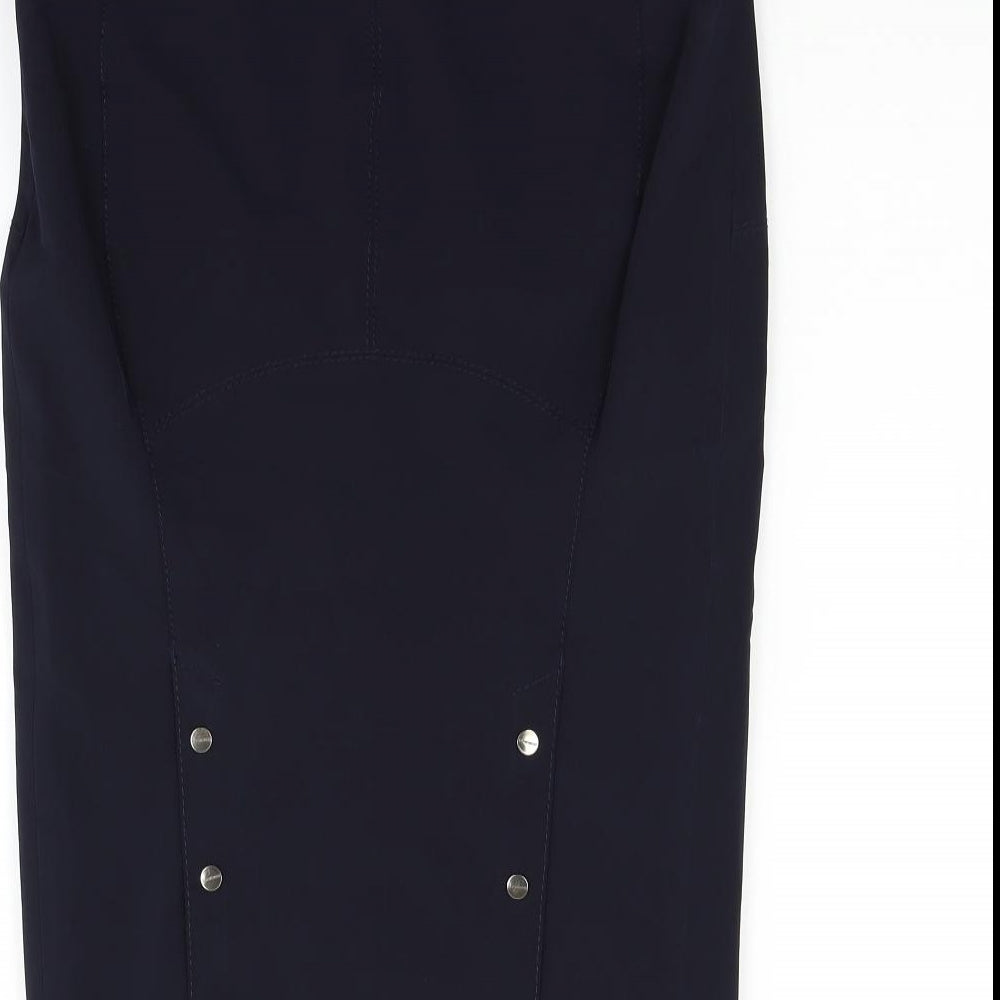 Karen Millen Womens Blue   Flare Skirt Size 10