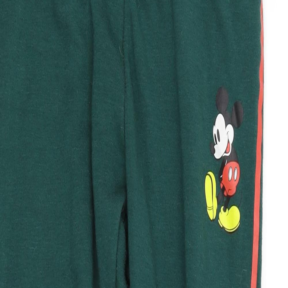 Disney Mens Green   Jogger Trousers Size L L27 in - micky mouse