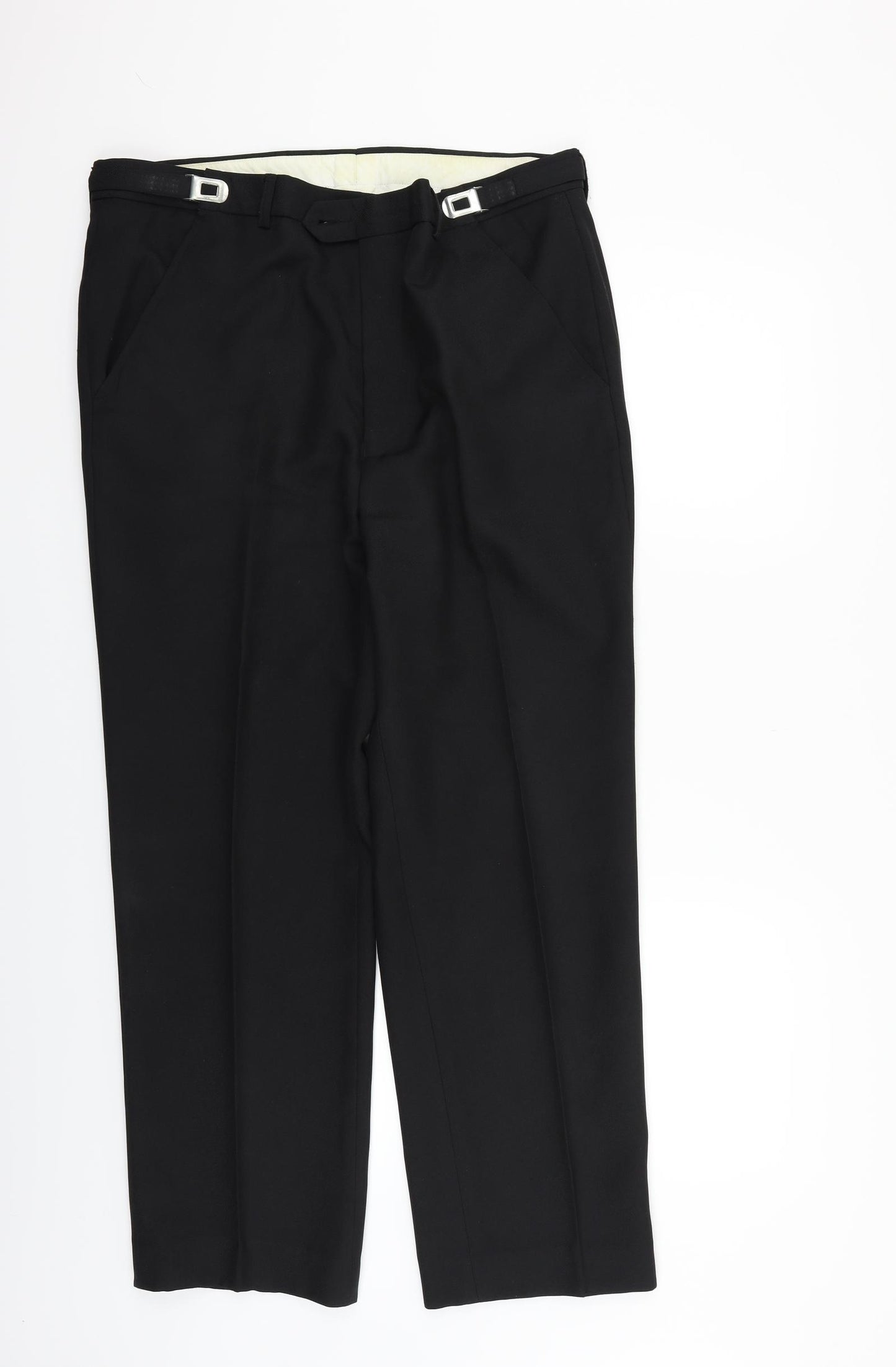 franchetti Mens Black   Trousers  Size 36 in L31 in