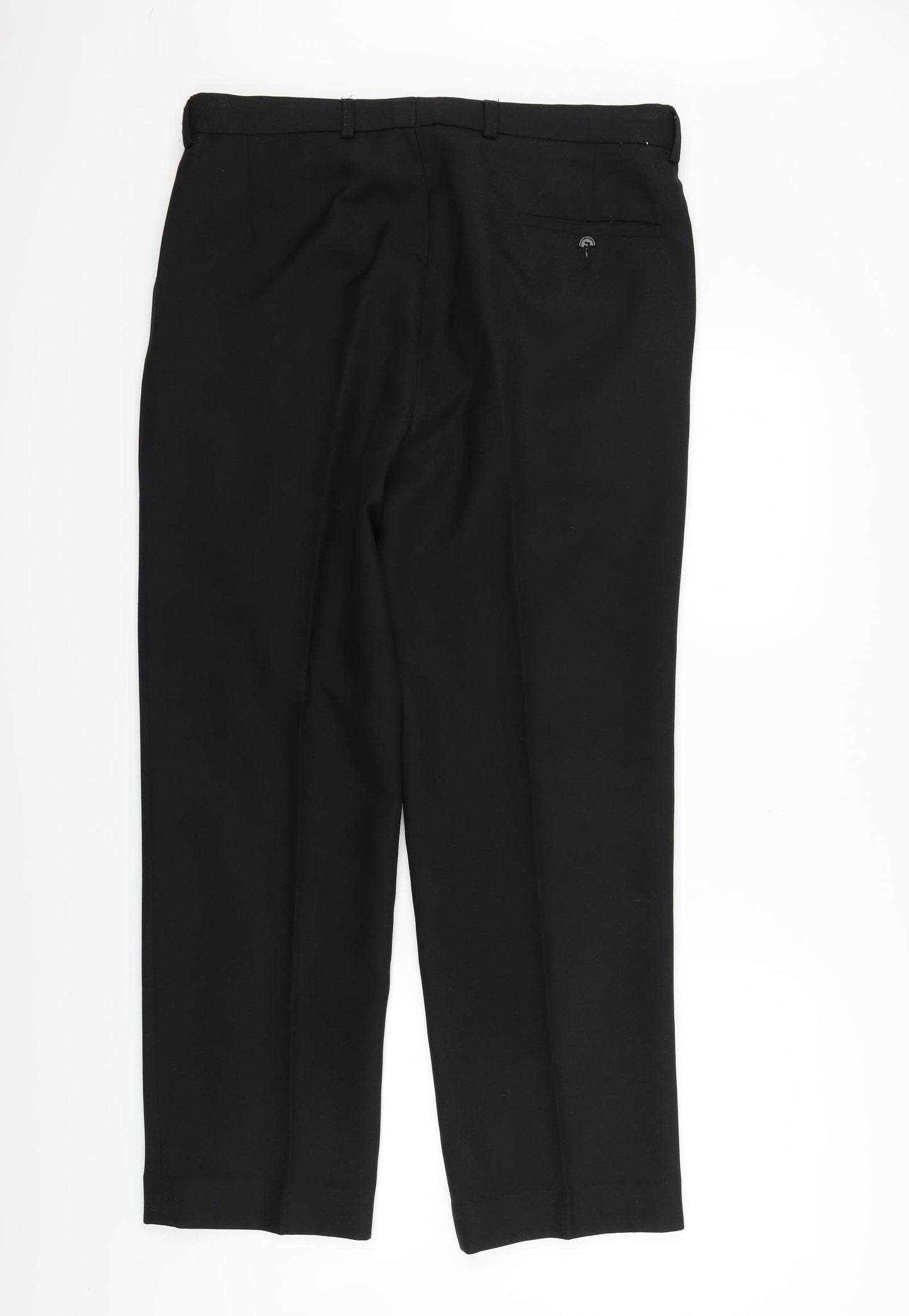franchetti Mens Black   Trousers  Size 36 in L31 in