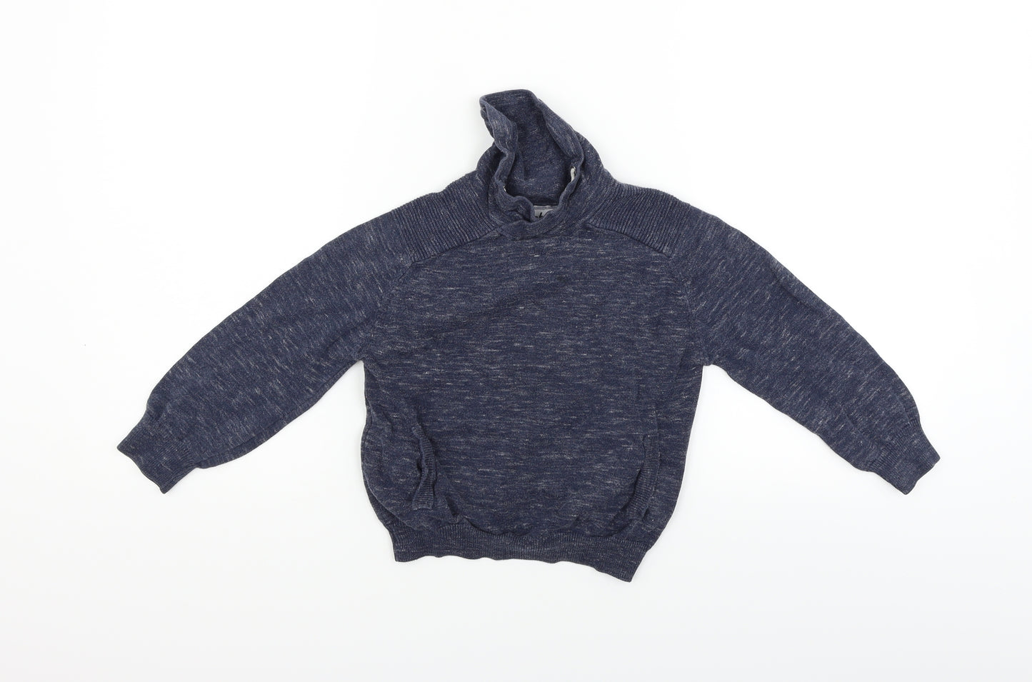 Primark Boys Blue   Pullover Jumper Size 5-6 Years