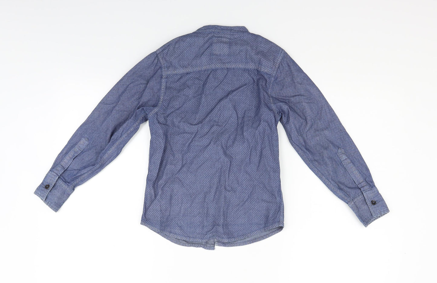 Primark Girls Blue   Basic Button-Up Size 7-8 Years