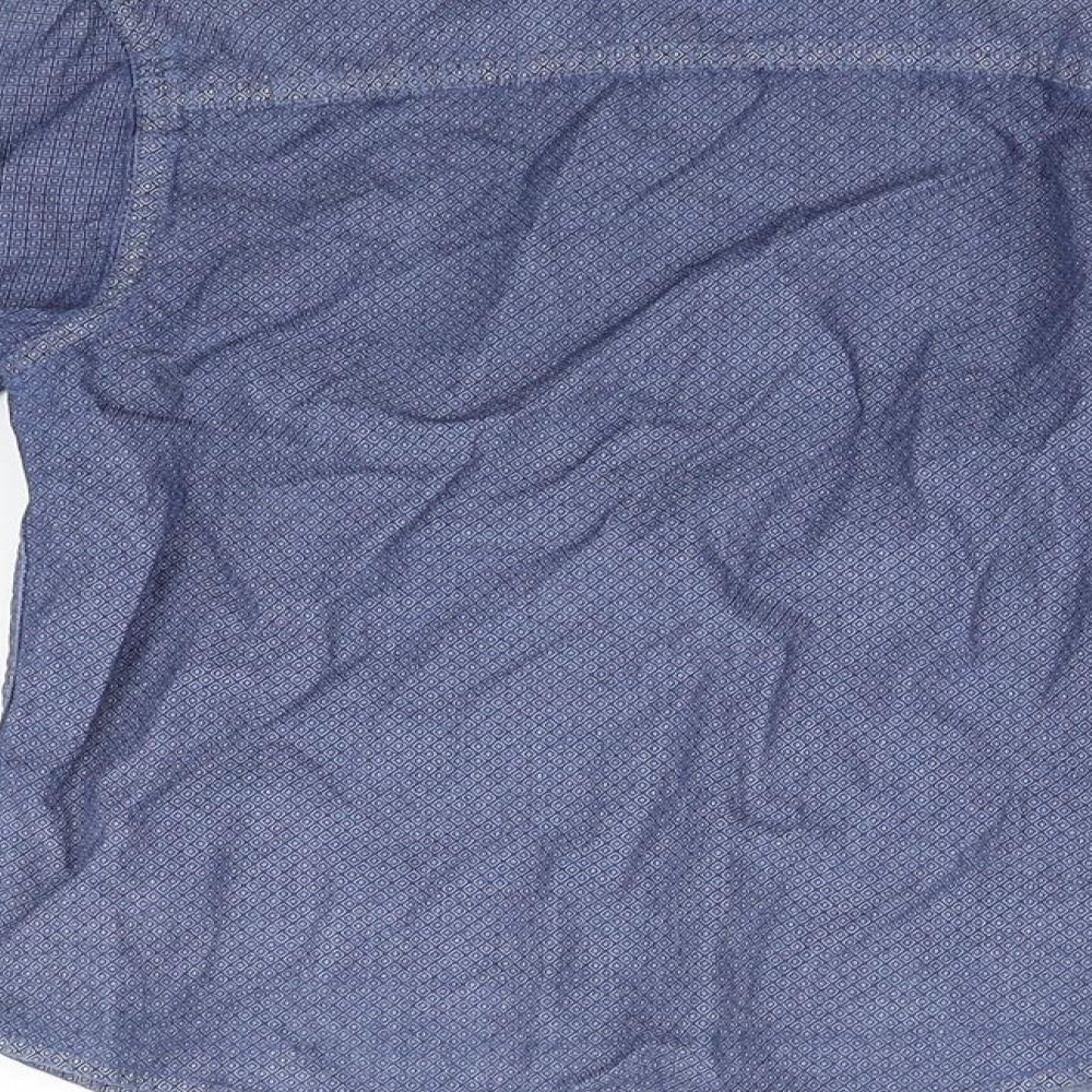 Primark Girls Blue   Basic Button-Up Size 7-8 Years