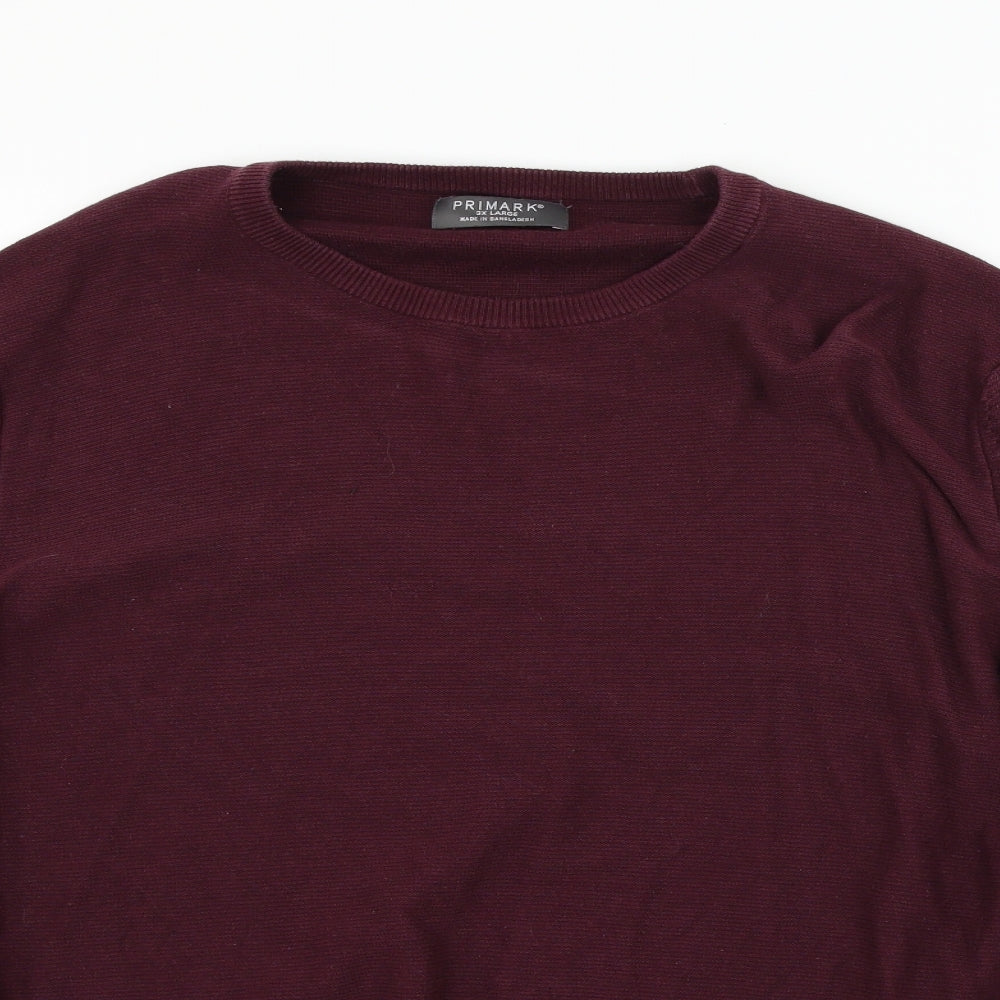 Primark Mens Purple   Pullover Jumper Size 3XL