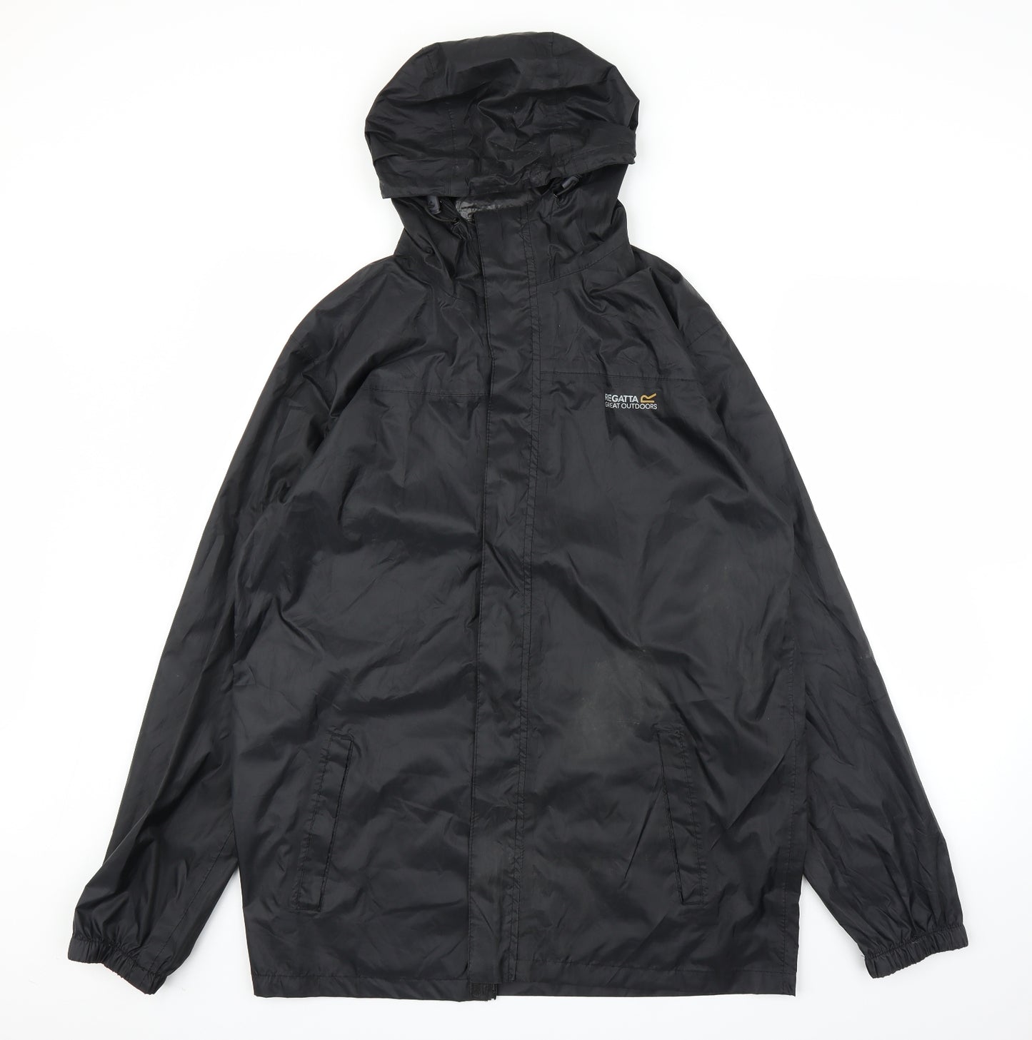 Regatta Mens Black   Anorak Coat Size L