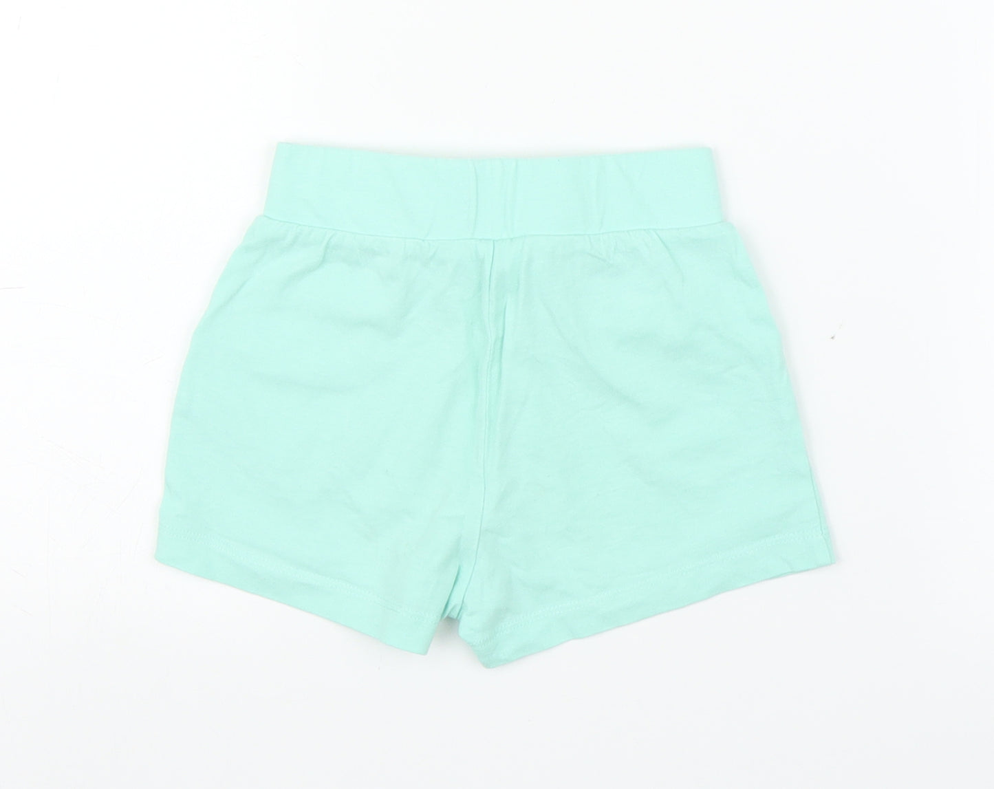 George Girls Green   Paperbag Shorts Size 2-3 Years