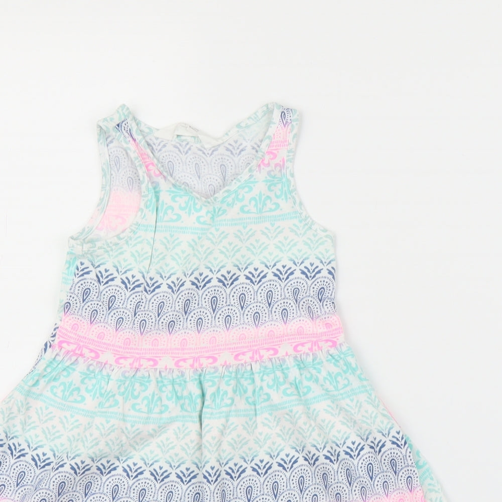 H&M Girls Multicoloured Paisley  A-Line  Size 2-3 Years