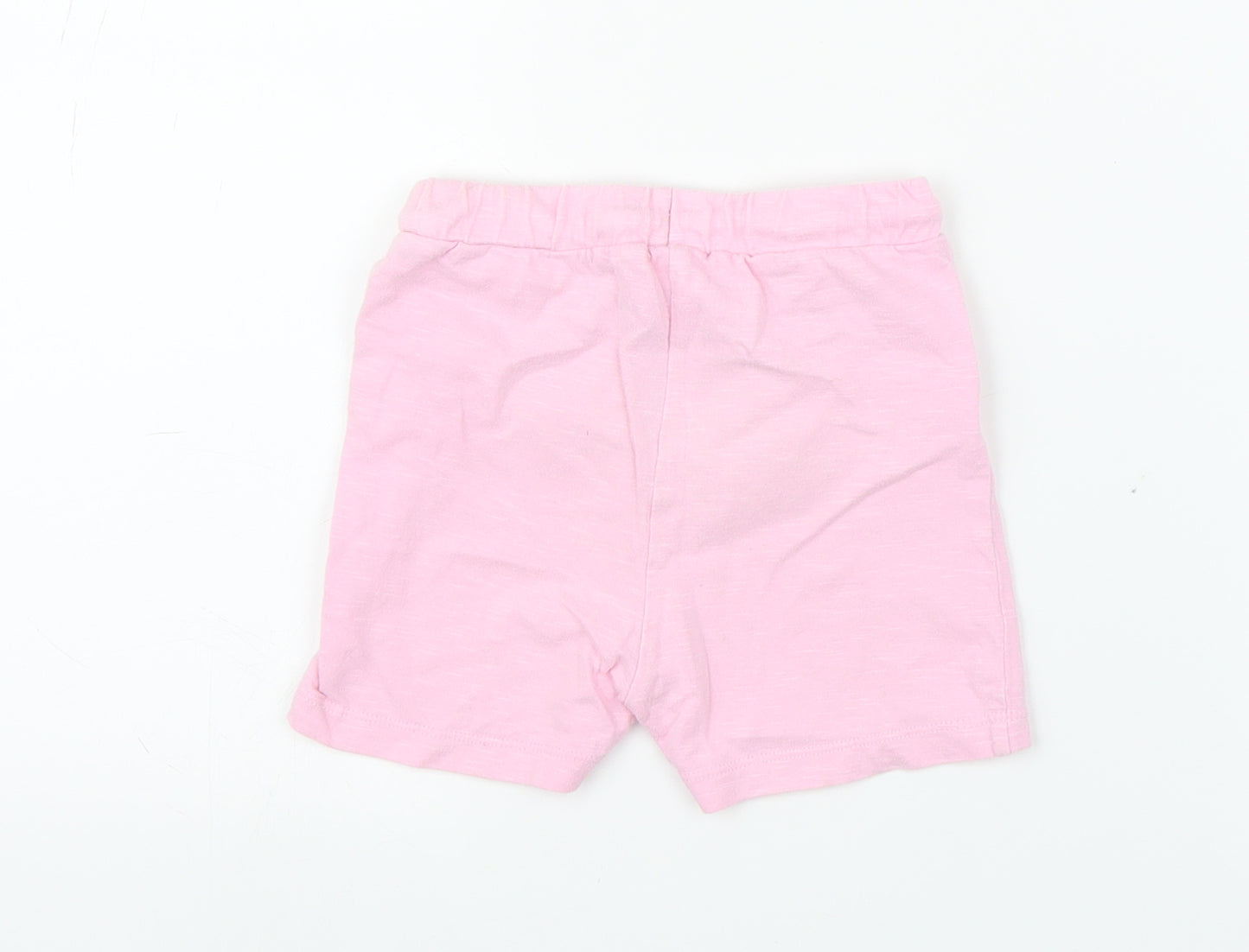 M&S Girls Pink   Capri Leggings Size 18 Months