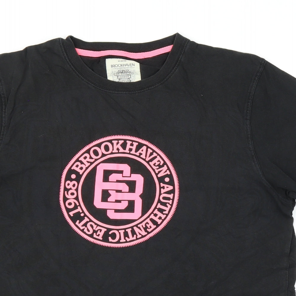 Brooklyn Haven Mens Black    T-Shirt Size XL