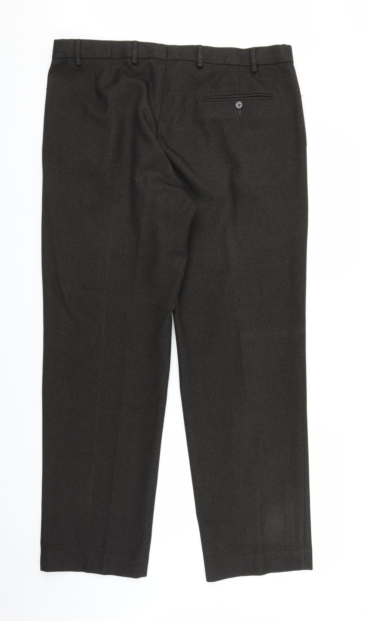 M&S Mens Black   Trousers  Size 38 in L31 in