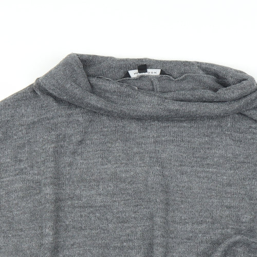 New Look Womens Grey   Pullover Jumper Size L  - Poncho