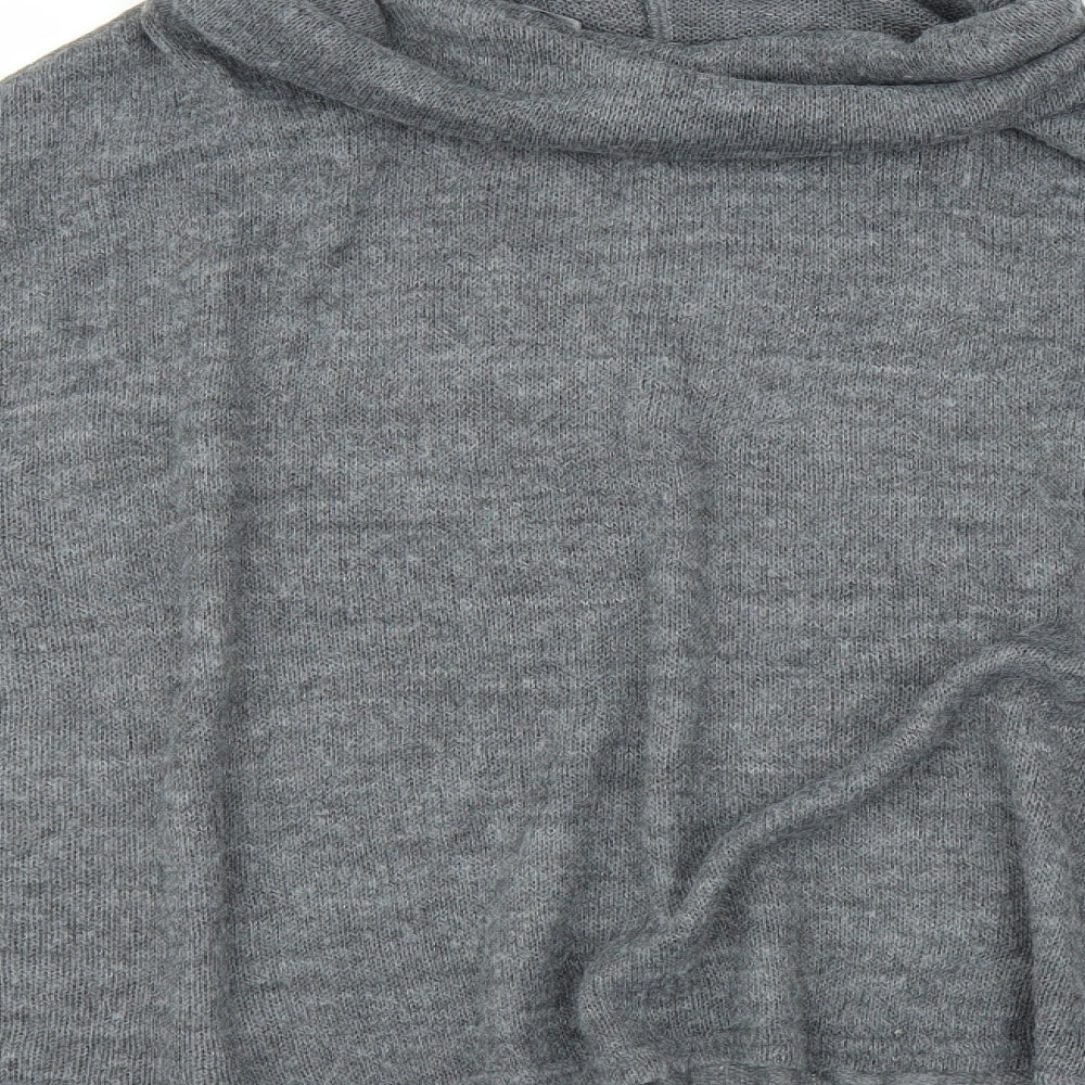 New Look Womens Grey   Pullover Jumper Size L  - Poncho
