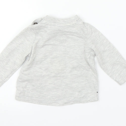 F&F Baby Grey   Basic T-Shirt Size 0-3 Months