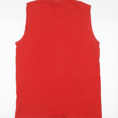 Nike Mens Red    T-Shirt Size M