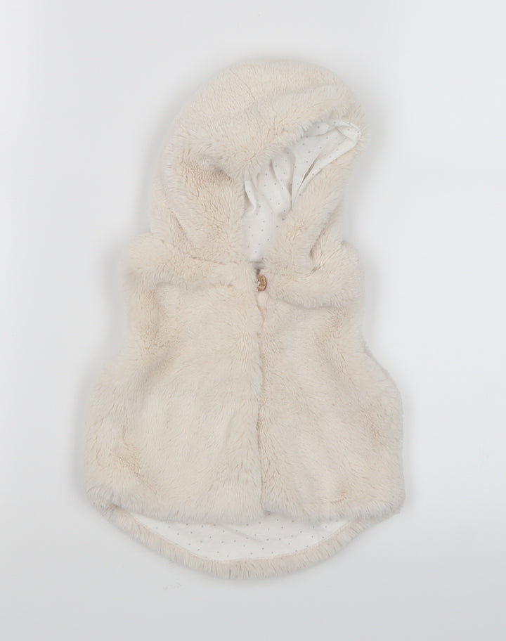 Primark Girls White Jacket Size 0-3 Months
